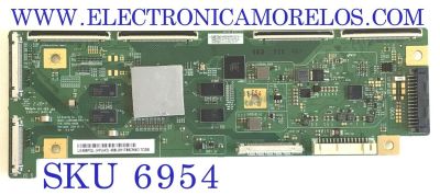 T-CON PARA TV LG / NUMERO DE PARTE 6871L-6458H / 6870C-0852B / 6458H / MODELO 48C1PUB. DUSPLJR